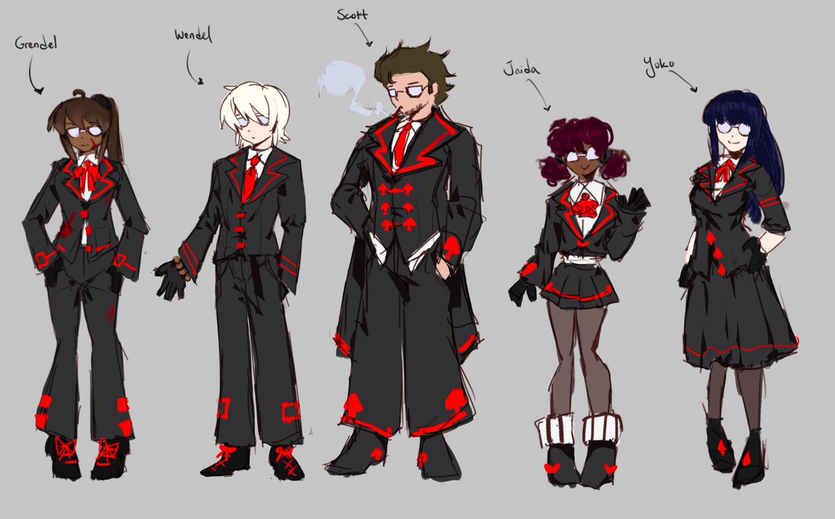 EldieAlt's tweet photo. ensemble of corporate assassin freaks

#oc #procreate #originalcharacter https://t.co/prYIQMRxoc