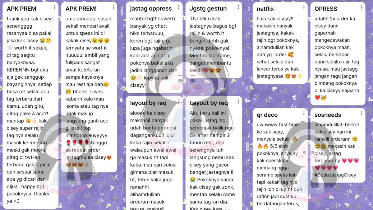 mysqtique's tweet photo. ꒰ა ☆ ໒꒱ Halo, dear! 🏹🤍 Aku masih avail jastag untuk hari ini. Sudah ada 📝 300+ testi, dijamin rajin, dan gak ngasal ୨♡୧ #zonauang #bealanja https://t.co/KRkk26gsCj