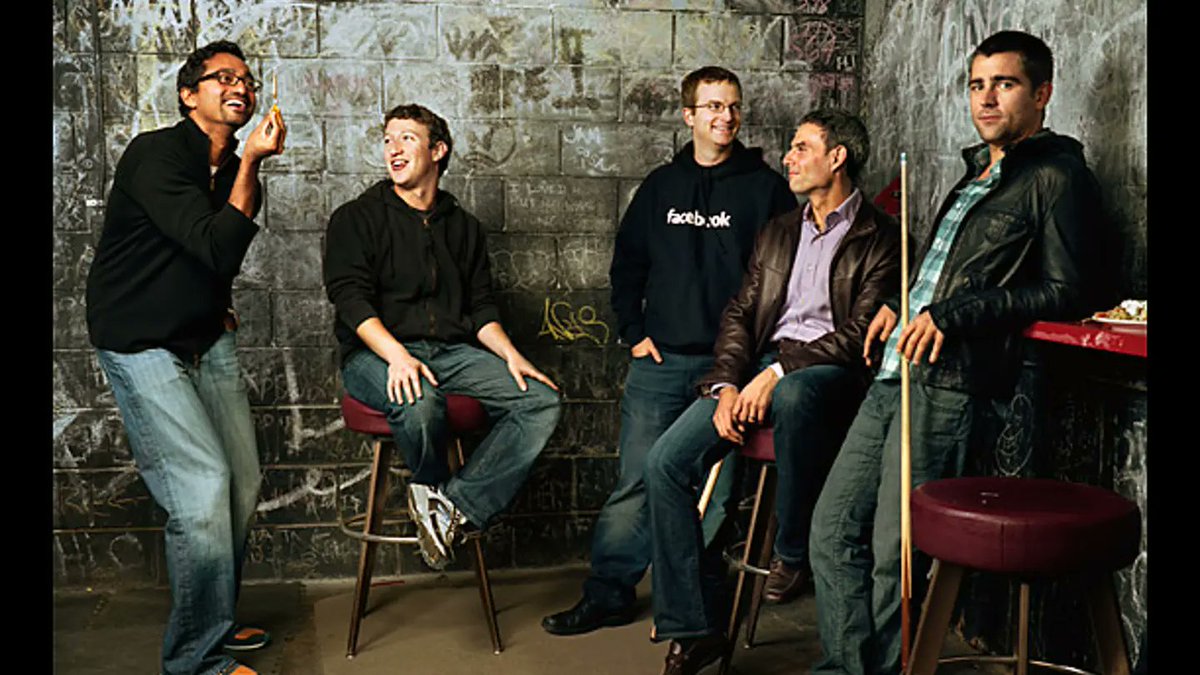 _NutHouse_'s tweet photo. "@finkd poses with some of his deputies at Antonio's Nut House in Palo Alto, a popular staff hangout: @chamath, vice president for growth, mobile and international; Zuckerberg; @schrep, vice president of engineering; Jonathan Heiliger, vice president of technical operations; @_chriscox, vice president of product." @TIME magazine 2010