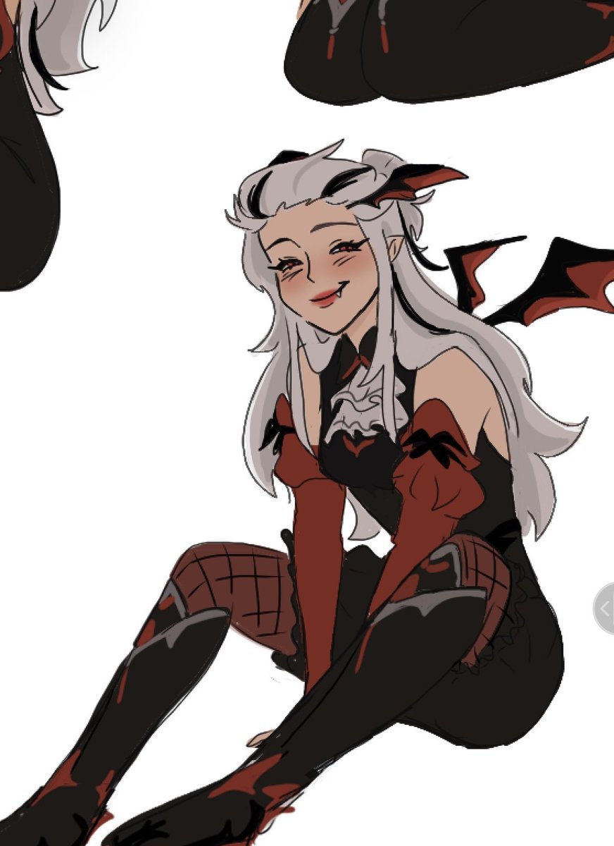 Kukiymne's tweet photo. Guys guess what 
Vamp kiri for the 6767th time https://t.co/GGq614kDIQ