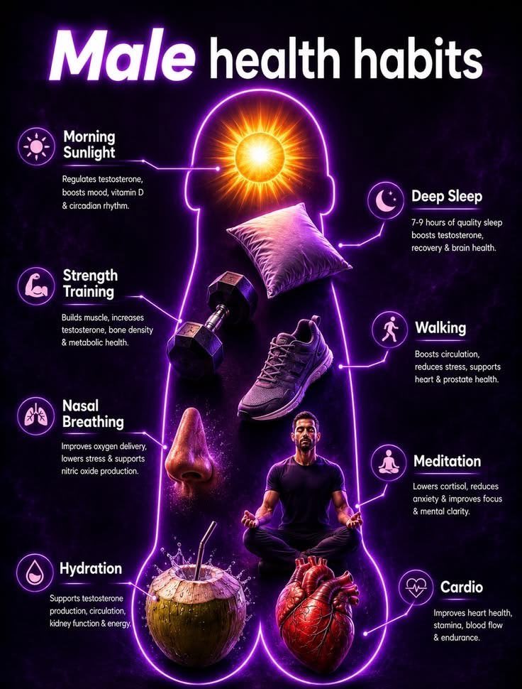 louisCruzai's tweet photo. MALE HEALTH HABITS... https://t.co/I3C73g0soC