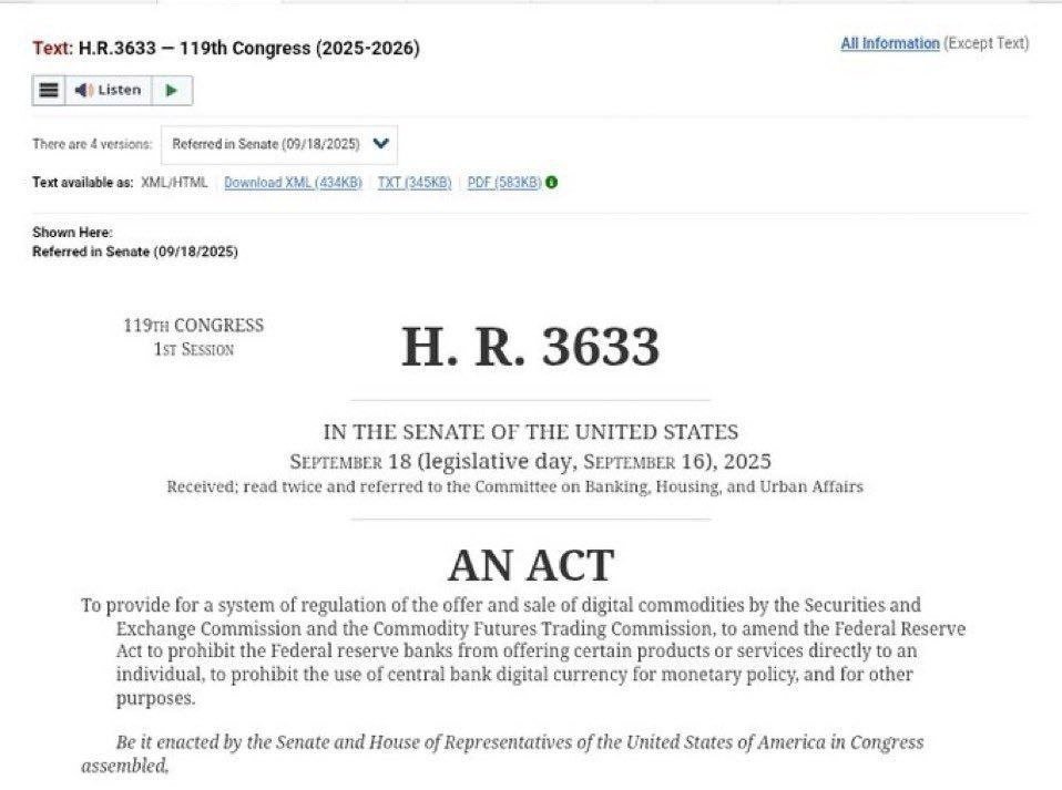 MajorReckoning's tweet photo. 💥BOOM! 

🇺🇸 CLARITY ACT IS COMING! https://t.co/VPzpVLsm96