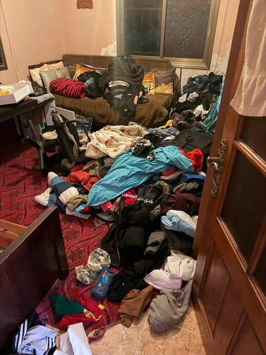 EyeonPalestine's tweet photo. As part of its ongoing violations, Israeli occupation forces launched a series of raids across several areas in the West Bank today, resulting in arrests and destruction of citizens’ property. https://t.co/PXT5VW03MJ