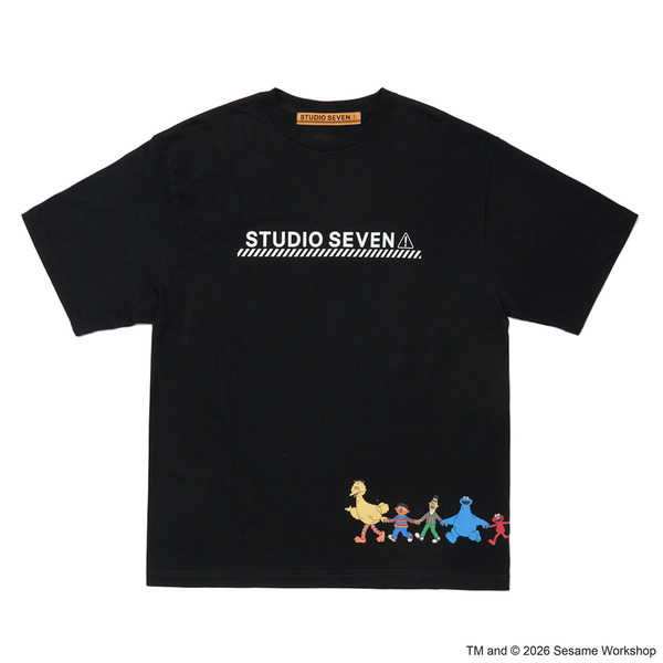 New Arrival】 SESAME STREET meets STUDIO SEVEN Big Tee ￥8,800 tax