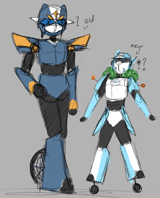 05Reacake's tweet photo. my metal cardbot Blue star 
she has gone through quite a redesign
#metalcardbot https://t.co/4VjlHZ8AUr