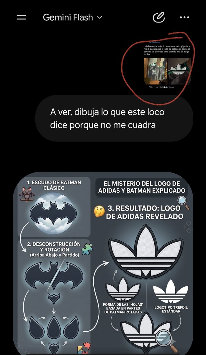 2J1A1M's tweet photo. @vampipe Se lo pedi a Gemini a ver que salía 😄 https://t.co/NIUM9PWmZl