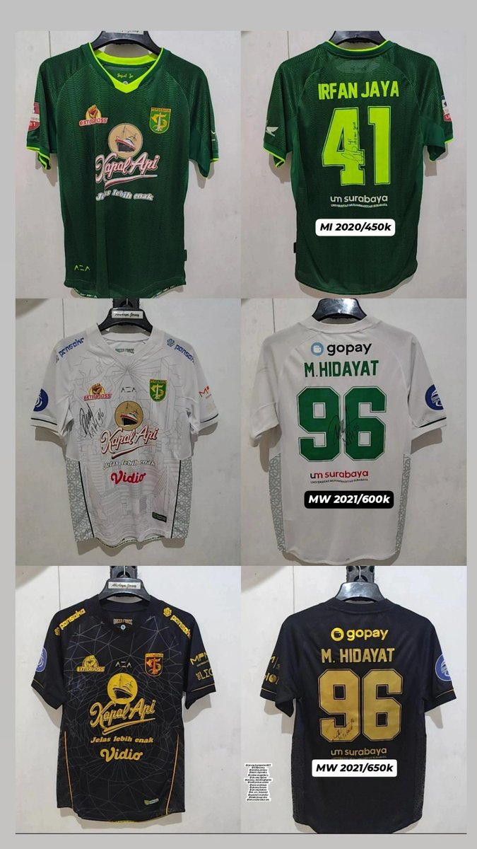 syarief_23's tweet photo. #jersey4sale
Matchworn dan Matchissue 2020,2021
Detail dan nego silahkan wa 081933304775.
Terimakasih 
@Jerseyforum @JerseyLigina  @JFSurabaya https://t.co/QHzshjddcX