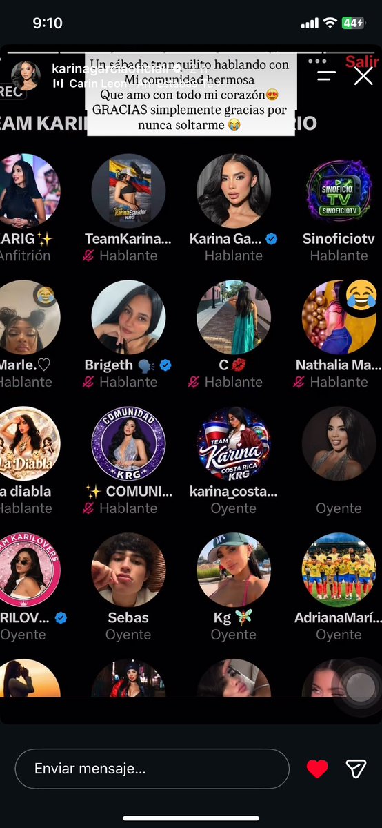 nathaliandrea__'s tweet photo. No te soltare nunca, para mi eres la mejor influencer con la personalidad más única, gracias por sacar de tu tiempo no sabes la falta que haces cuando no sabemos de ti jaja, mi streamer favorita y mi amor platónico te amo @Kariinagarcia #karinagarcia https://t.co/MCpGhJpHYU