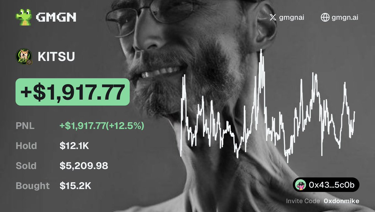 0xDonmike's tweet photo. come on $kitsu — how is robinhoods dog not even at 10mil yet?
https://t.co/lFc7nx6AfG
https://t.co/1w0xPz9CWr
#gmgnai #TROJAN #MEMECOIN #ROBINHOOD $HOOD https://t.co/nmedwyGcA3