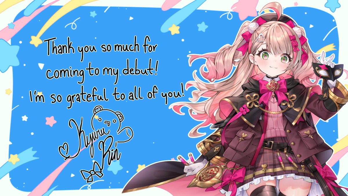 KyuruRinSama's tweet photo. Thank you so much for watching my genmates and I! I really appreciate you from the bottoms of our hearts!
Please get ready for our group song dropping tonight! 💖 https://t.co/EigjdXafLv