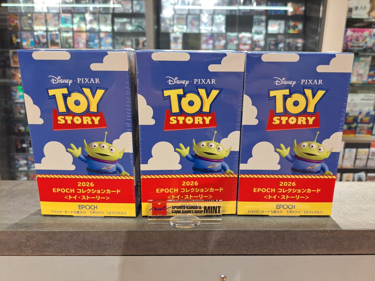 商品情報】 『2026 EPOCH Collection Cards ＜TOY STORY＞』販売中です