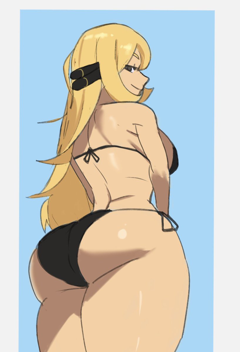 Koiikois's tweet photo. Summer Cynthia 2 SFW #Pokemon #Cynthia #シロナ https://t.co/0fSJ0sdJVw