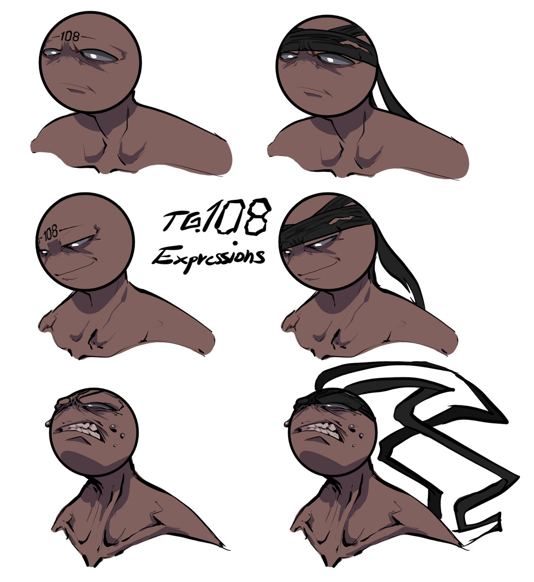 HanKura_011's tweet photo. wanted to see how wack TG. 108 would look without his headband whilst trying to give him something underneath it
#RHG https://t.co/KmNpZ0vb22