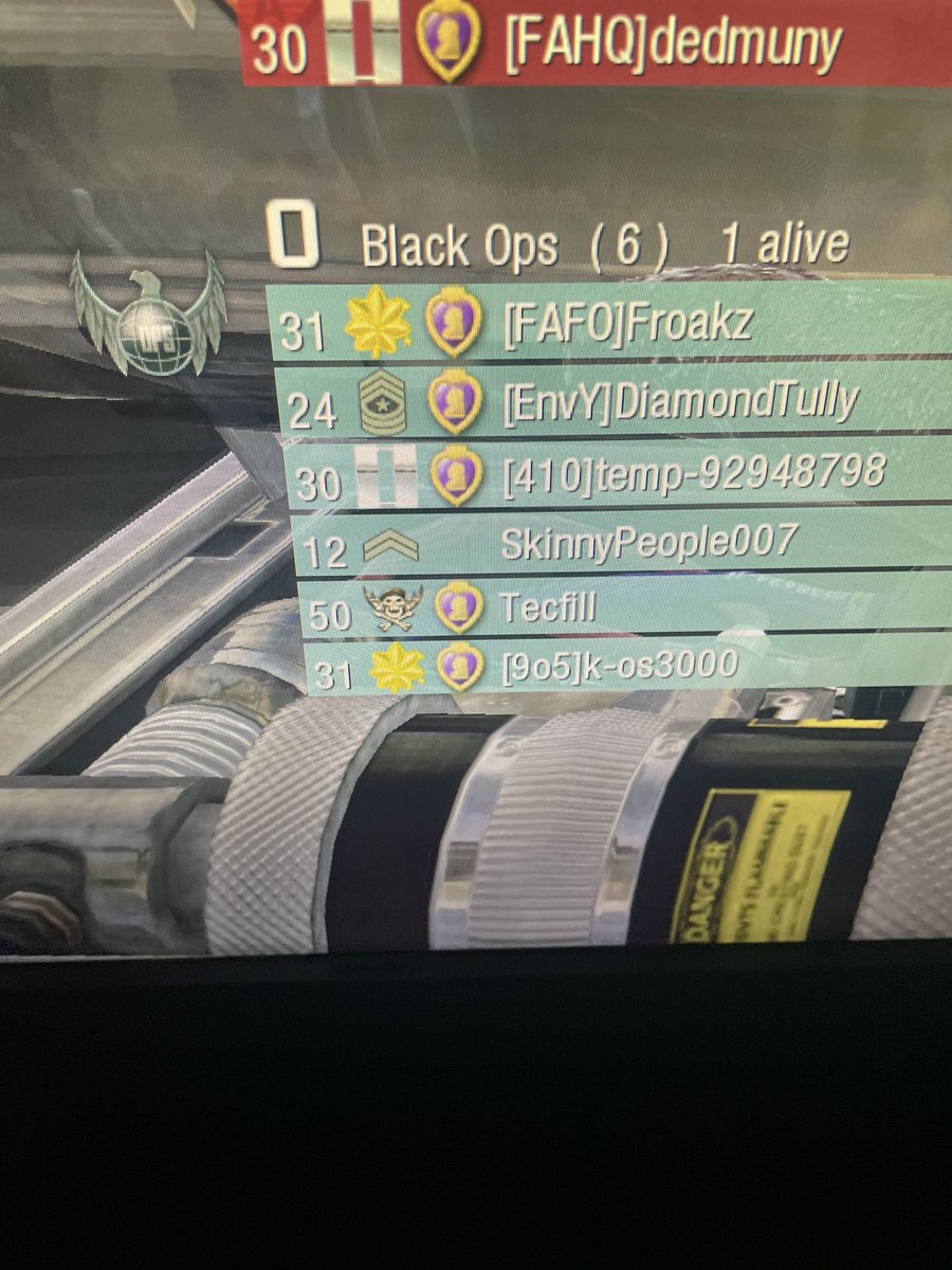 yogurtbert's tweet photo. Fuckin loser hackers already got prestige master master on the black ops ports https://t.co/QvUWtdSK4k