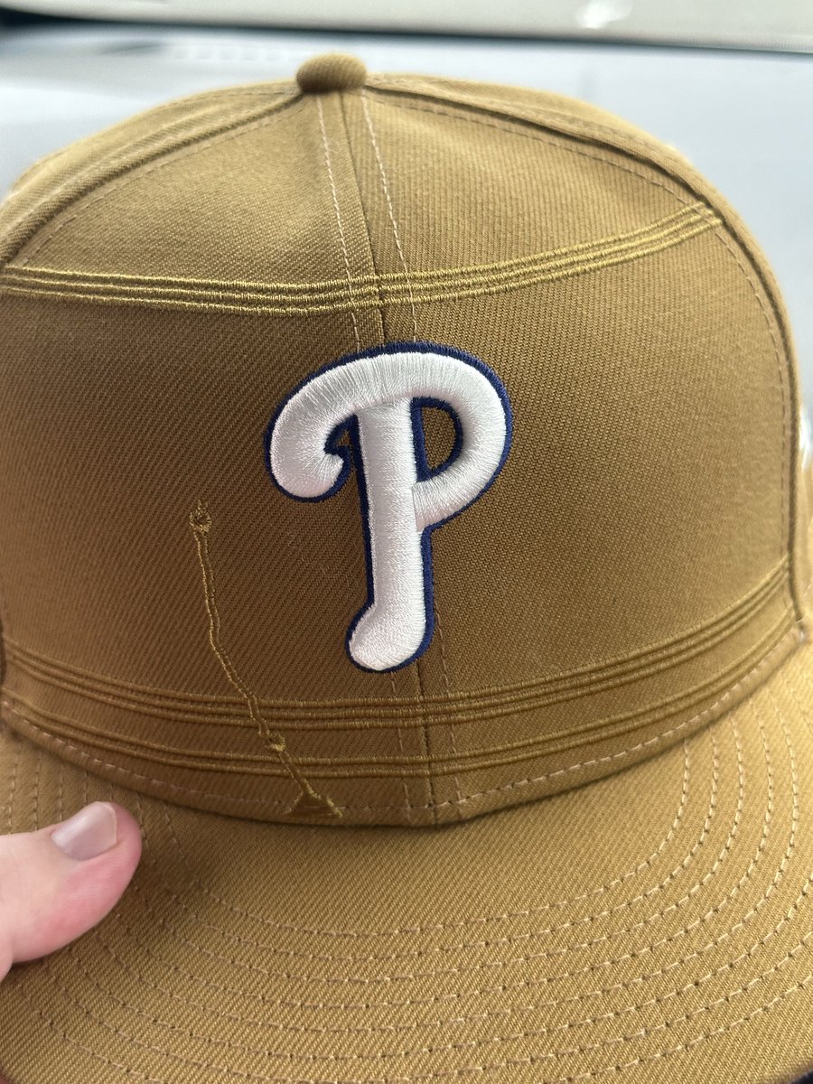 BreakerOfChairs's tweet photo. The best Phillies hat ever made. https://t.co/caDUgodSYk