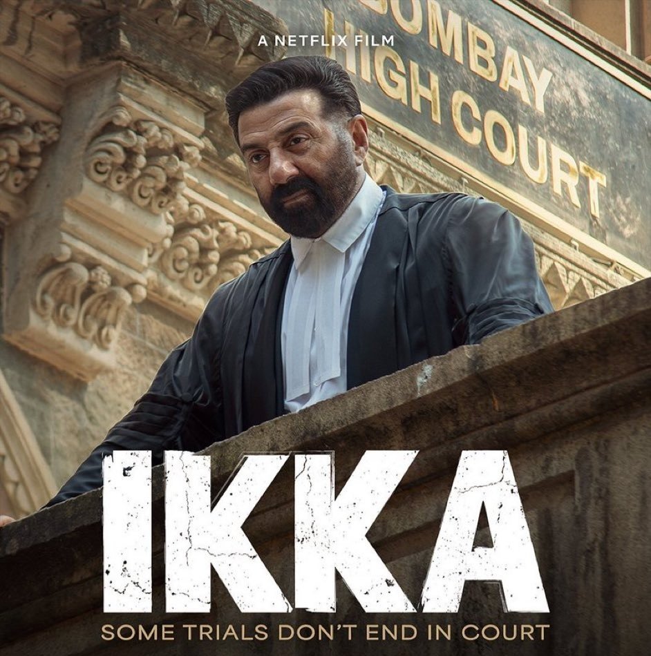 FilmyRohitN's tweet photo. #Ikka – Movie Review ⭐⭐⭐🌟 🌟✨ (5.6/6) 🔥
Just finished watching Ikka on Netflix, and what a powerful courtroom drama! This is one of the most gripping legal thrillers I've watched in recent times. #SunnyDeol https://t.co/niiEpzrE0n