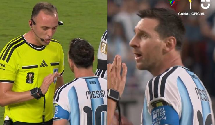 chvnoticias's tweet photo. #MundialxCHV | VIDEO 🔴 “No me faltes el respeto”: El tenso cruce de Messi con árbitro en pleno partido de Argentina ante Suiza

Más detalles acá ➡️ https://t.co/2oAC0QZJWQ https://t.co/waFXIwGtra