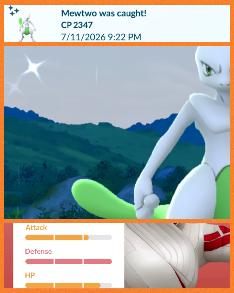 KamikeoPoGo's tweet photo. ✨#ShinyMEWTWO✨
#GoFestGlobal
✨🍀Another #MegaMewtwoY thanks to #RemoteRaid!🍀✨
... 👊🏾🐻 GRIND!
#ShinyPokemon #MEWTWO #MegaMewtwoY #ShinyGameIsStrong #OnlyMatterOfTime #ShinyHunter #PokemonGo https://t.co/QCPpzbaSfQ