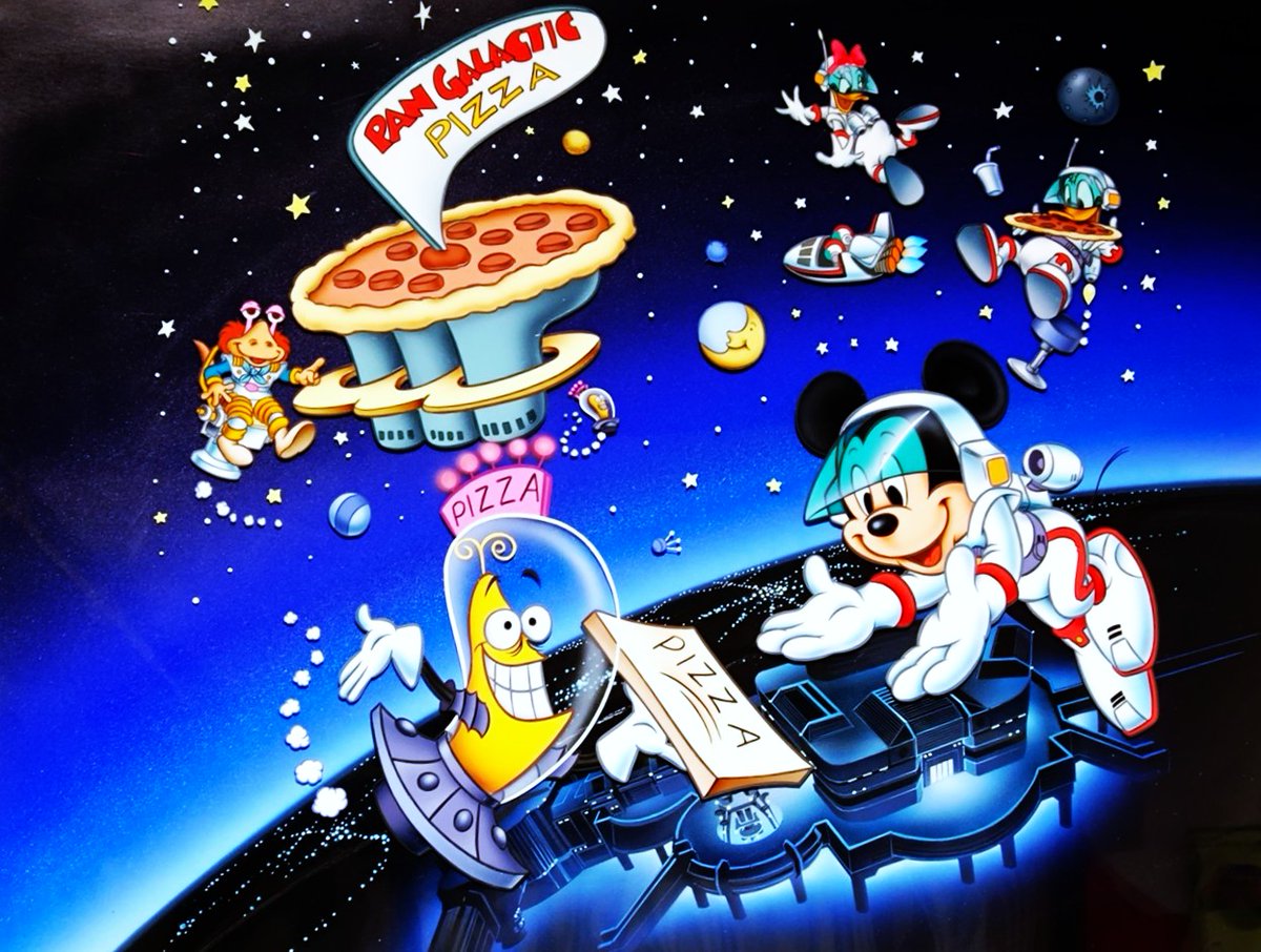 Dan_Android_st's tweet photo. 東京ディズニーランド「パン・ギャラクティック・ピザ・ポート」
㊗️ 3⃣7⃣ 周年‼️

▼ 1989/7/12 グランドオープン当時の動画
https://t.co/O6mBhAOW3b

#TDL #TDR_history #Tomorrowland_history 🍕 https://t.co/7xZms1D37P