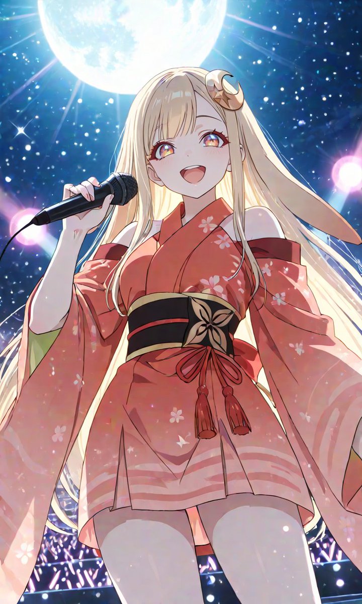 color__AI's tweet photo. かぐや / 超かぐや姫 https://t.co/8FwwTVdhgD
