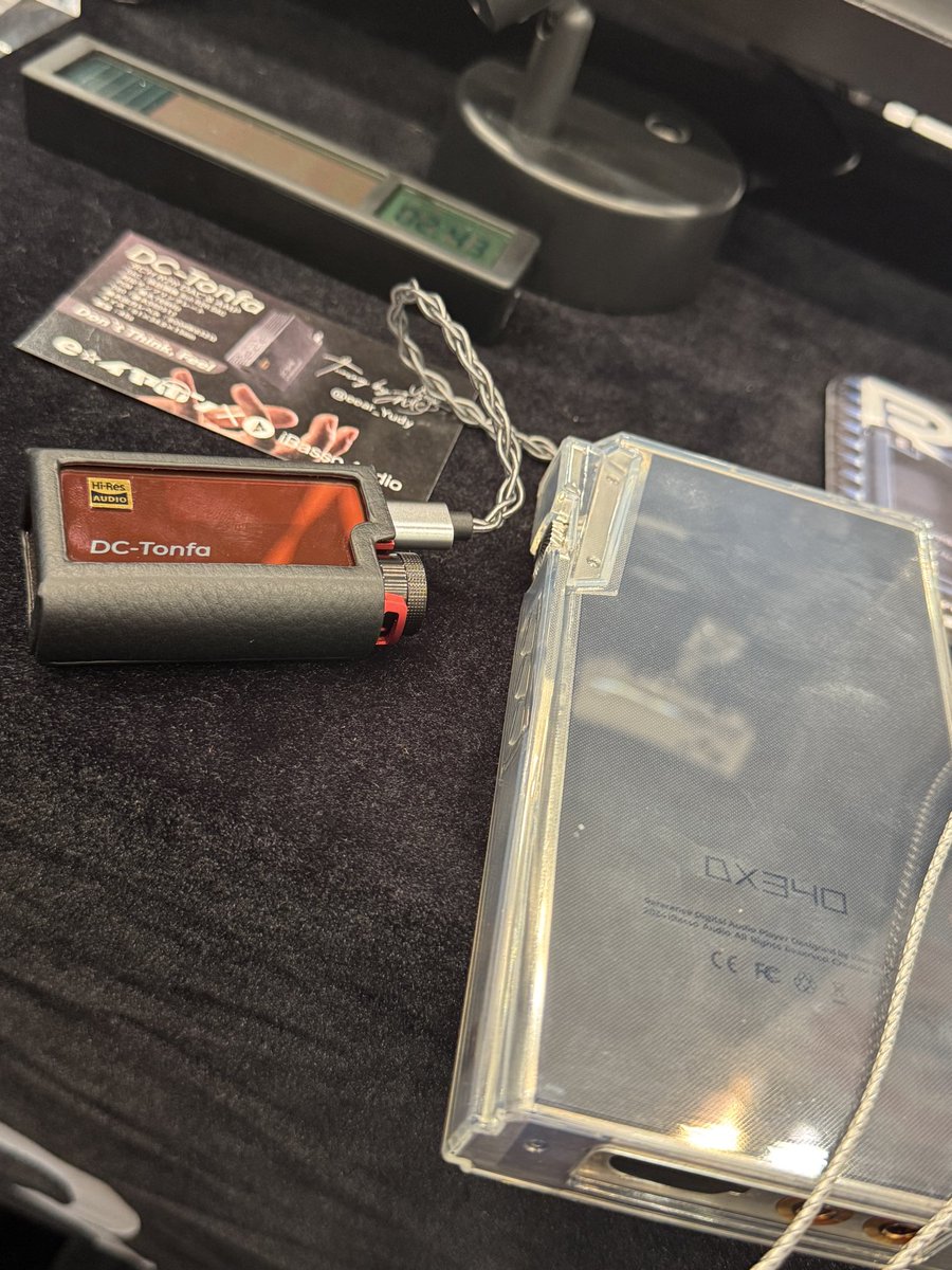 noguso__'s tweet photo. #ポタフェス #コラボDAC
DC-Tonfa
DX340好きとしては聞かないわけにはいかないので、朝イチ視聴へ🎧

iBassoがさらに好きになりました💚 https://t.co/DMY2v9KK5t