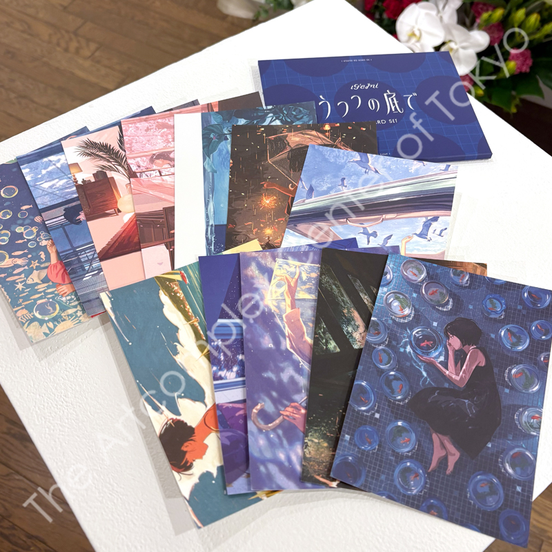 本日最終日⏰】 イラストレーターズウィーク げみ個展「うつつの底で