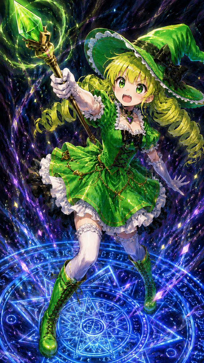 これを見た人は緑の画像を貼る #魔法少女みもたん