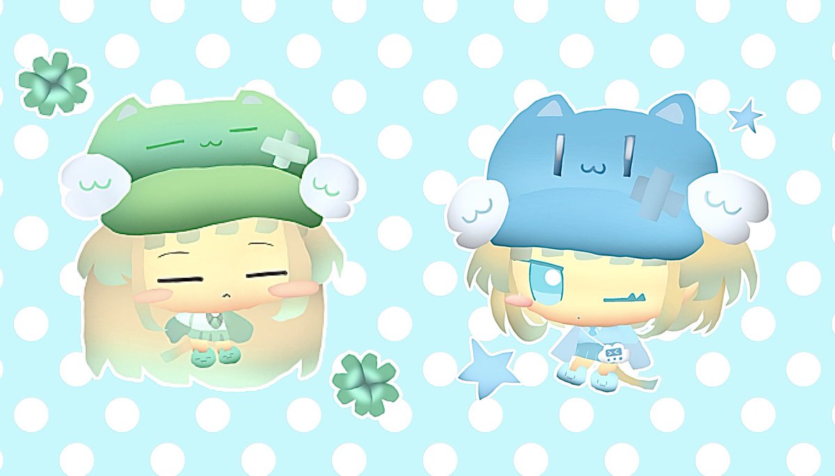 nuko_o24__'s tweet photo. 💚🩵 https://t.co/HJEd2ezPPk