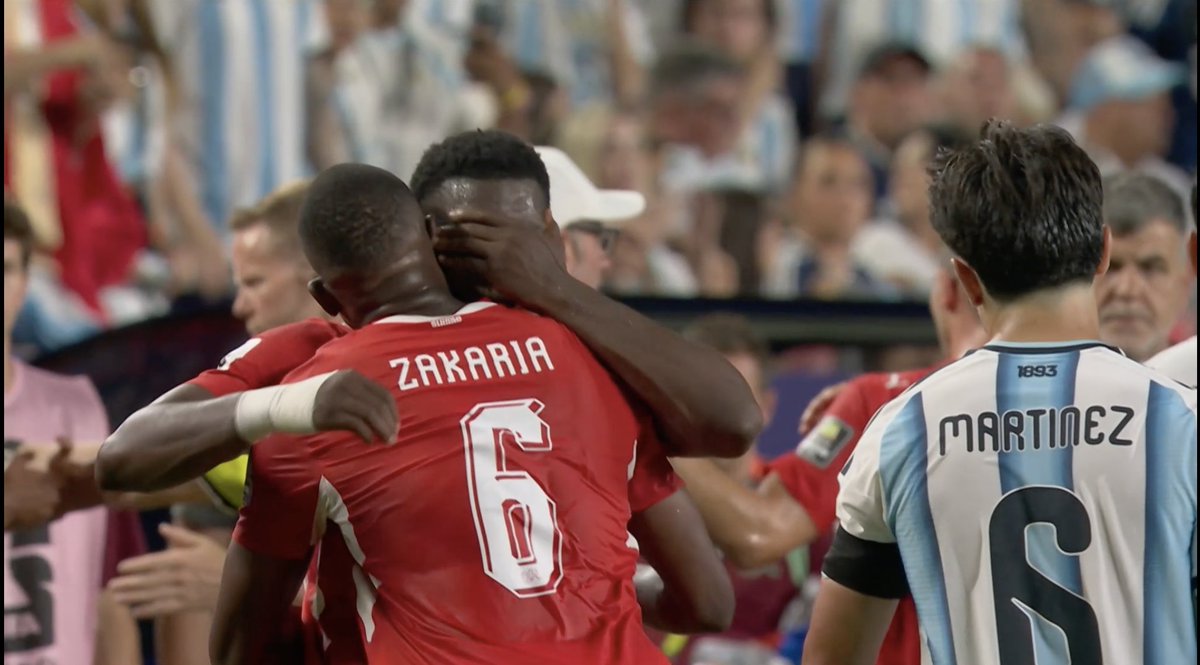 ofootball__'s tweet photo. 🟥 RED CARD to Breel Embolo ( Switzerland ) https://t.co/fBjsO4CS5y