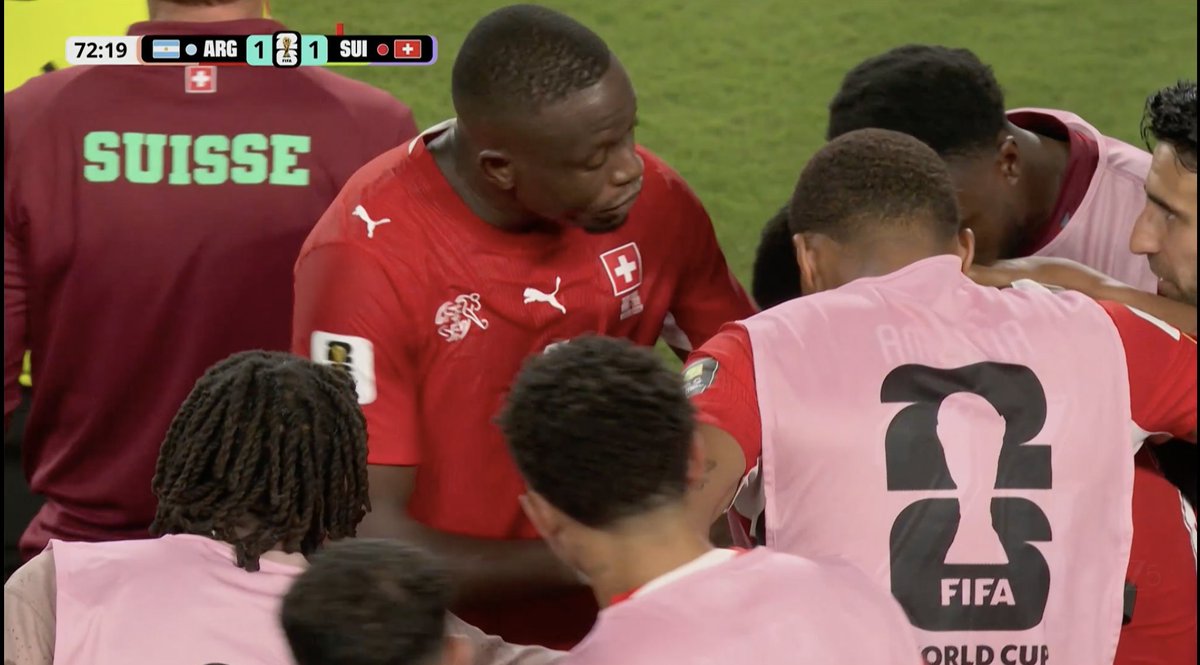 ofootball__'s tweet photo. 🟥 RED CARD to Breel Embolo ( Switzerland ) https://t.co/fBjsO4CS5y