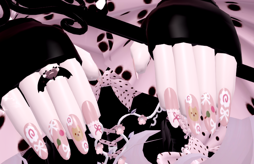 Taikuyo's tweet photo. RH Decals

Rilakkuma nail set

Commissioned by @ZzRinny https://t.co/QgJFDHLjVy
