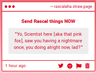 ✷ RASCAL ꉂ They/It .ᐟ.ᐟ.ᐟ MINOR tweet media