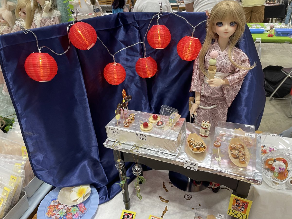 s_p0810's tweet photo. 設営できました！！
お祭でお待ちしています！ https://t.co/4V23cBi2Kj