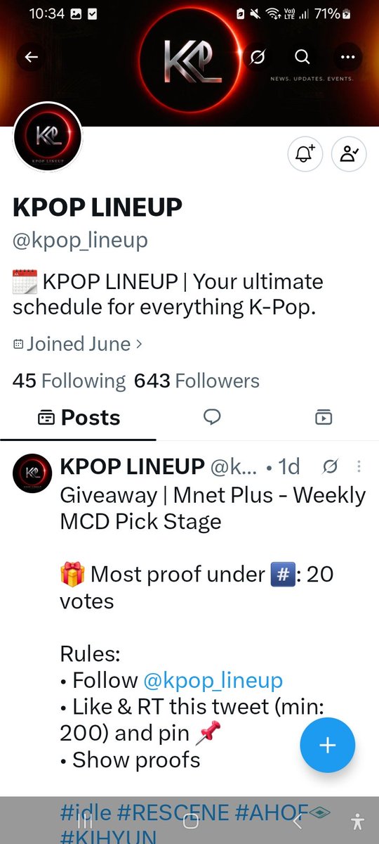 issa_mv28's tweet photo. @kpop_lineup #AHOF https://t.co/t1JY65i6DB