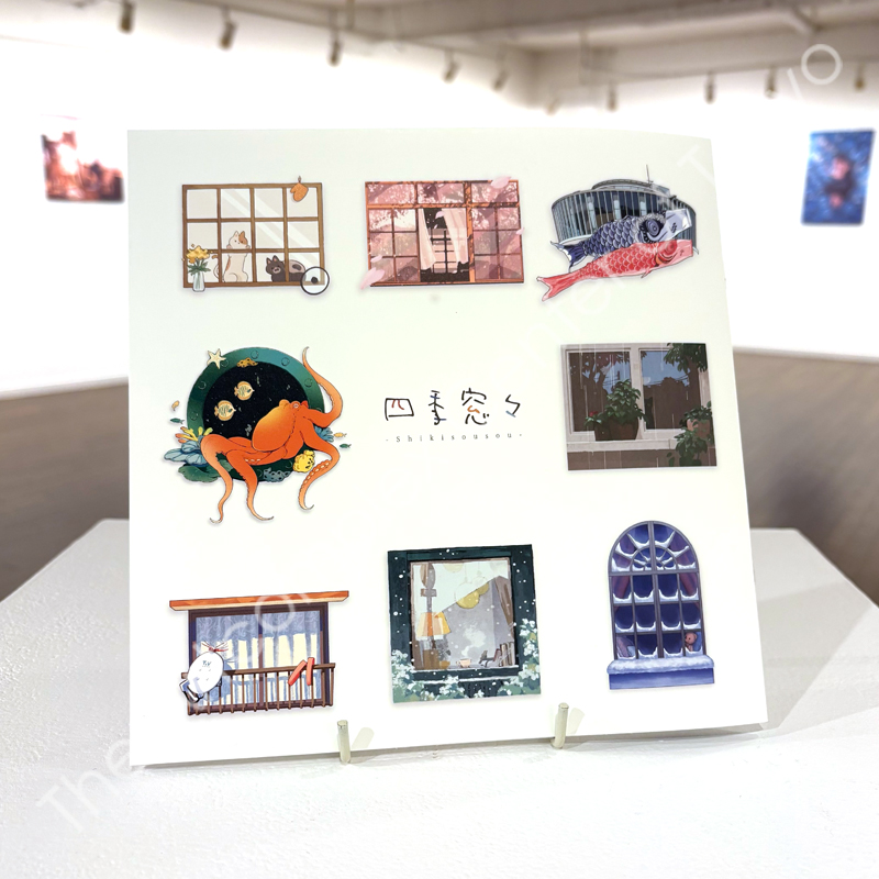 本日最終日⏰】 5つの展示をつなぐ、特別な合同本「四季窓日」の通販は