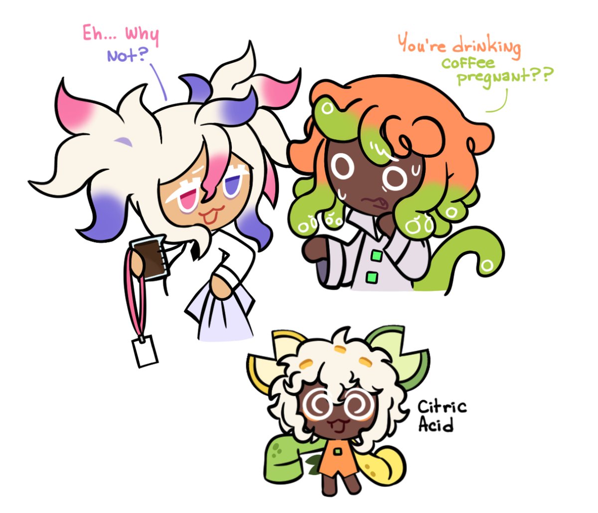 litmus cookie's 🩷💙| wormtest canon!!!!! tweet media