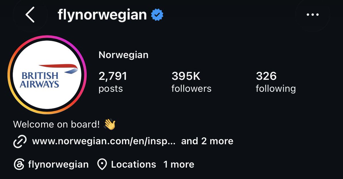 oscdots's tweet photo. Norwegian coming through with their bet with British Airways is so cute and their social media team get free tickets too 😂😂 https://t.co/pQemRGbh5i