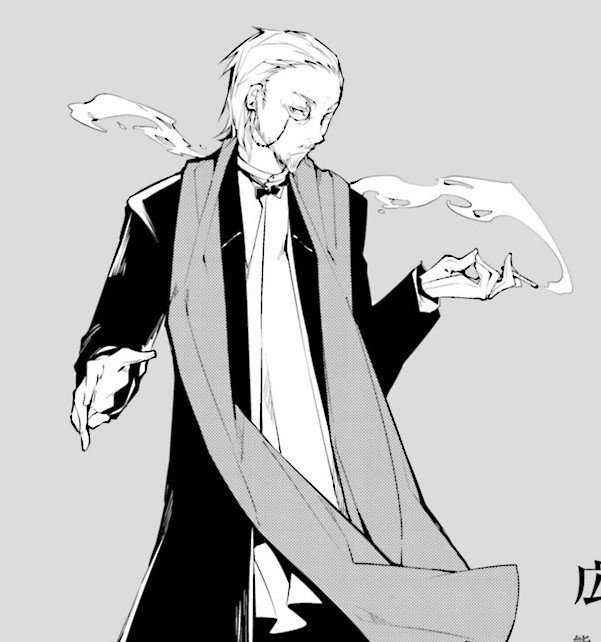 FLOWERYMEDIAS's tweet photo. @BloofBloofBloof @MaxOKE_ Was he inspired by Hirotsu in any way? https://t.co/XqrZ7hKRti