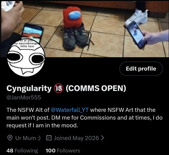 Cyngularity 🔞 (COMMS OPEN) tweet media