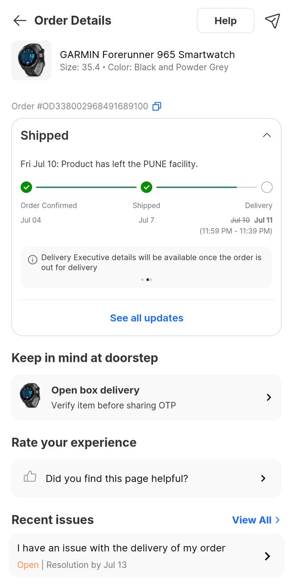 kiranardo's tweet photo. @flipkartsupport @adityaaa_bhai No delivery no updates no contact.. just huge scam .. @Flipkart is a fraud. Just the same status since last 2 days.. no info from @Flipkart . Raised complaint but nothing.. https://t.co/Y7mGQgixoc