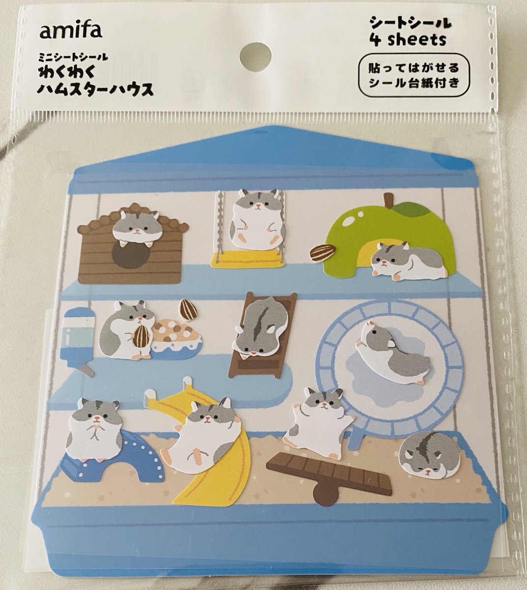Gesshirui_LOVE's tweet photo. Seriaのハムちゃんのシール可愛い
ジャンガリアンもゴールデンハムスターもキンクマもいる
セリア様amifa様大感謝ハムスターハウス最高にかわいい

#ハムスターグッズ
#シール https://t.co/dcRMNoIWsN