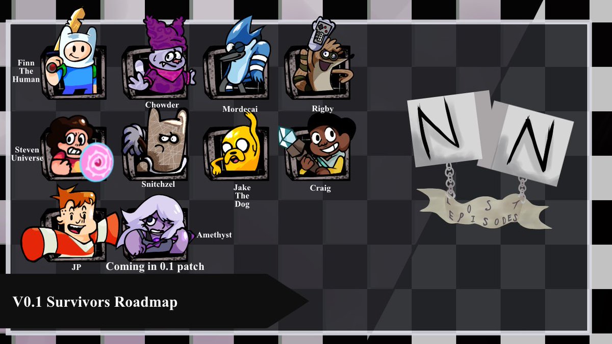KonnorMcad6407's tweet photo. 0.1 survivor road map is finally here thx to
@BasicThings423
for drawing it #adventuretime #stevenuniverse #regularshow #craigofthecreek #chowder #roblox #aysm #outcomememories #cartoonnetwork #networknightmares https://t.co/d9BUus31kl