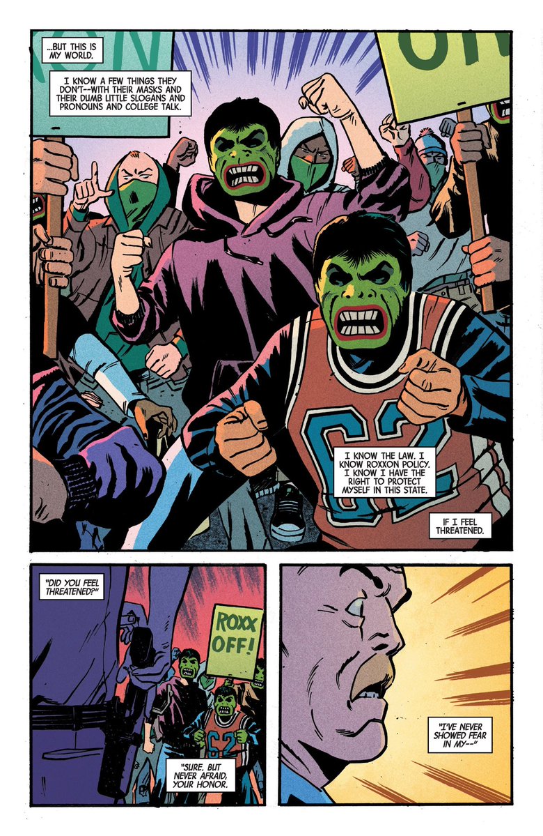 randsiron's tweet photo. you should read immortal hulk it’s pretty relevant and also generally amazing. https://t.co/FlKXosWji0