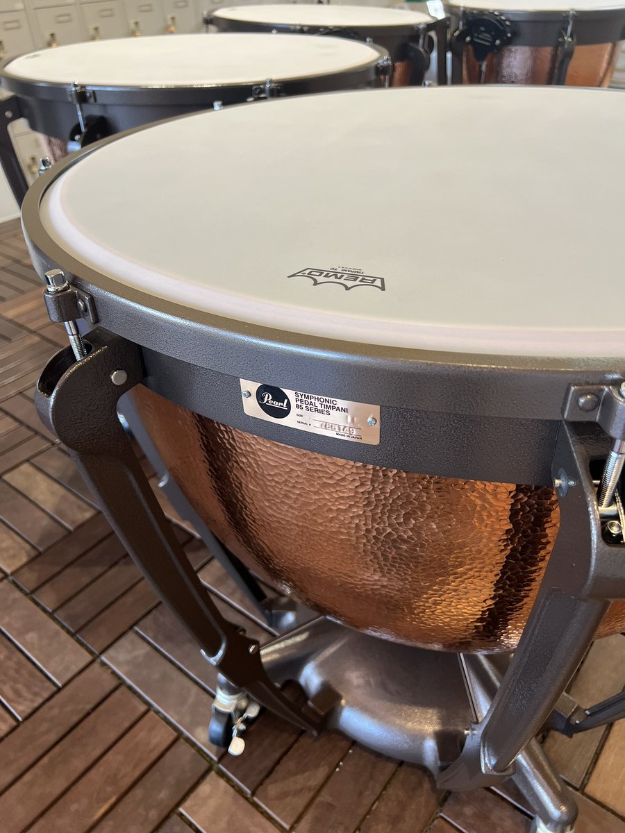 actsoundproduct's tweet photo. ティンパニ納品😀
コンクールに間に合った！
#パール楽器製造株式会社
#85H https://t.co/hjFTWYdKb4