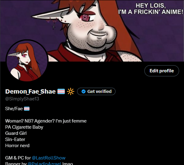 Demon_Fae_Shae 🏳️⚧️ 🔆 tweet media