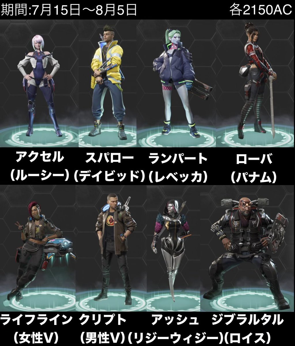 Post by MIRUi7 APEX最新情報係 on X: 📝