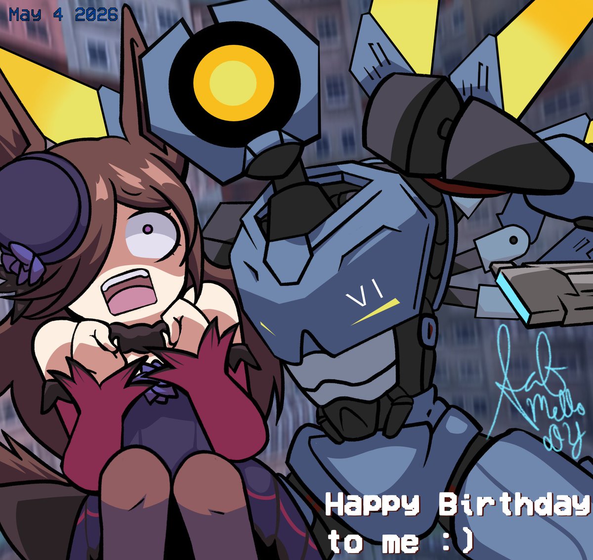 SabMelloDY's tweet photo. its not my birthday anymore but
#ultrakill #umamusume #riceshower #ultrakillv1 #fanart https://t.co/k0mSXu9x0O