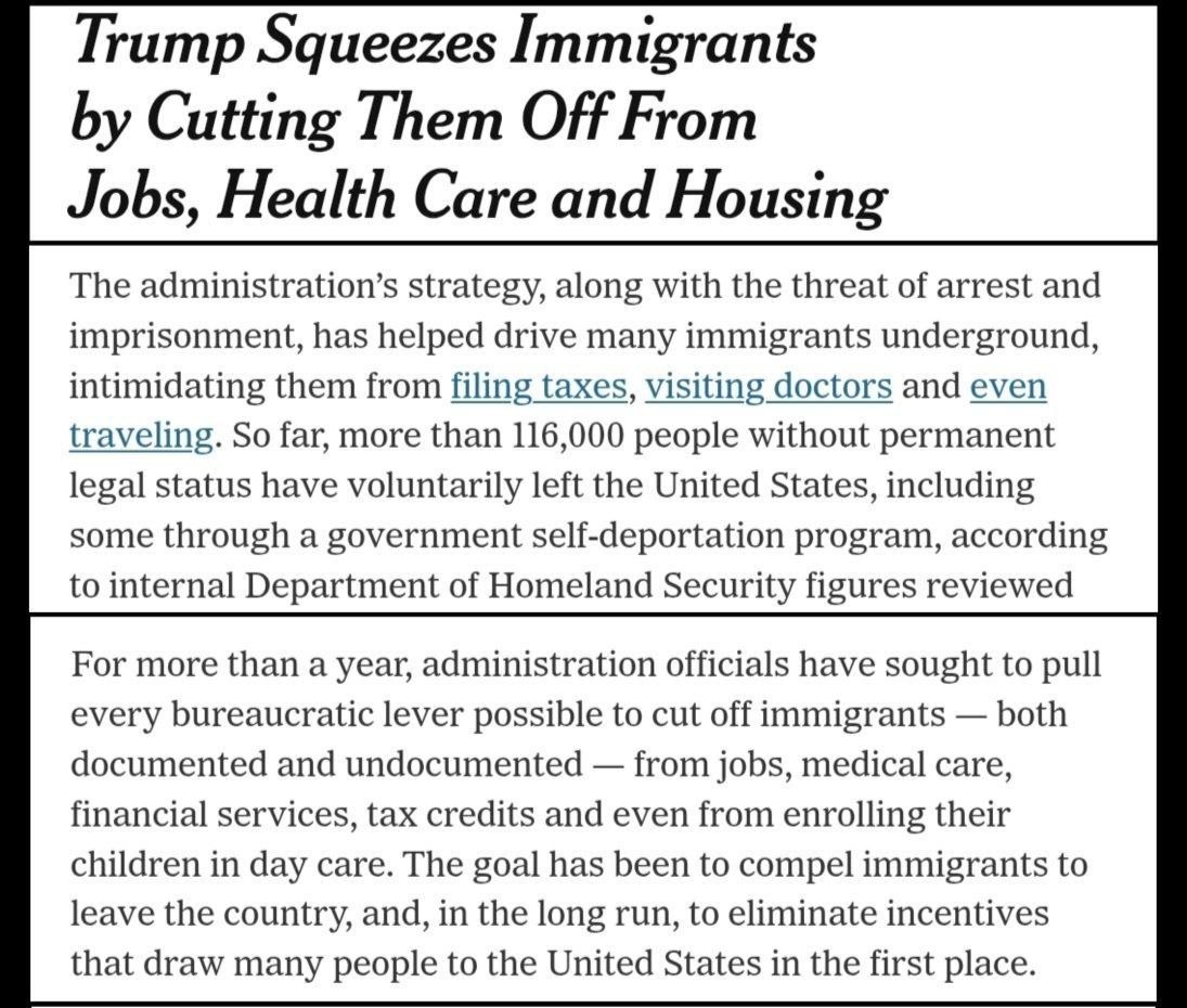 derzum_'s tweet photo. Benefits are cut across the board for legal and illegal migrants. Fines are being levied for the first time ever, and Treasury is turning banks against foreign workers and their employers. Even legal representation has only gotten harder, more expensive.
https://t.co/a2aFreZGLz https://t.co/ctZFETQr3T