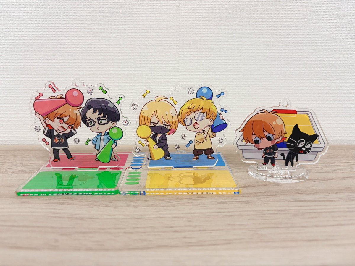 nacha_0819's tweet photo. 欲しいアクスタ全部揃��て嬉しい😭
ルドー思ってたより��っちゃいい。
おすすめです✨ https://t.co/uqbbfVAHDt