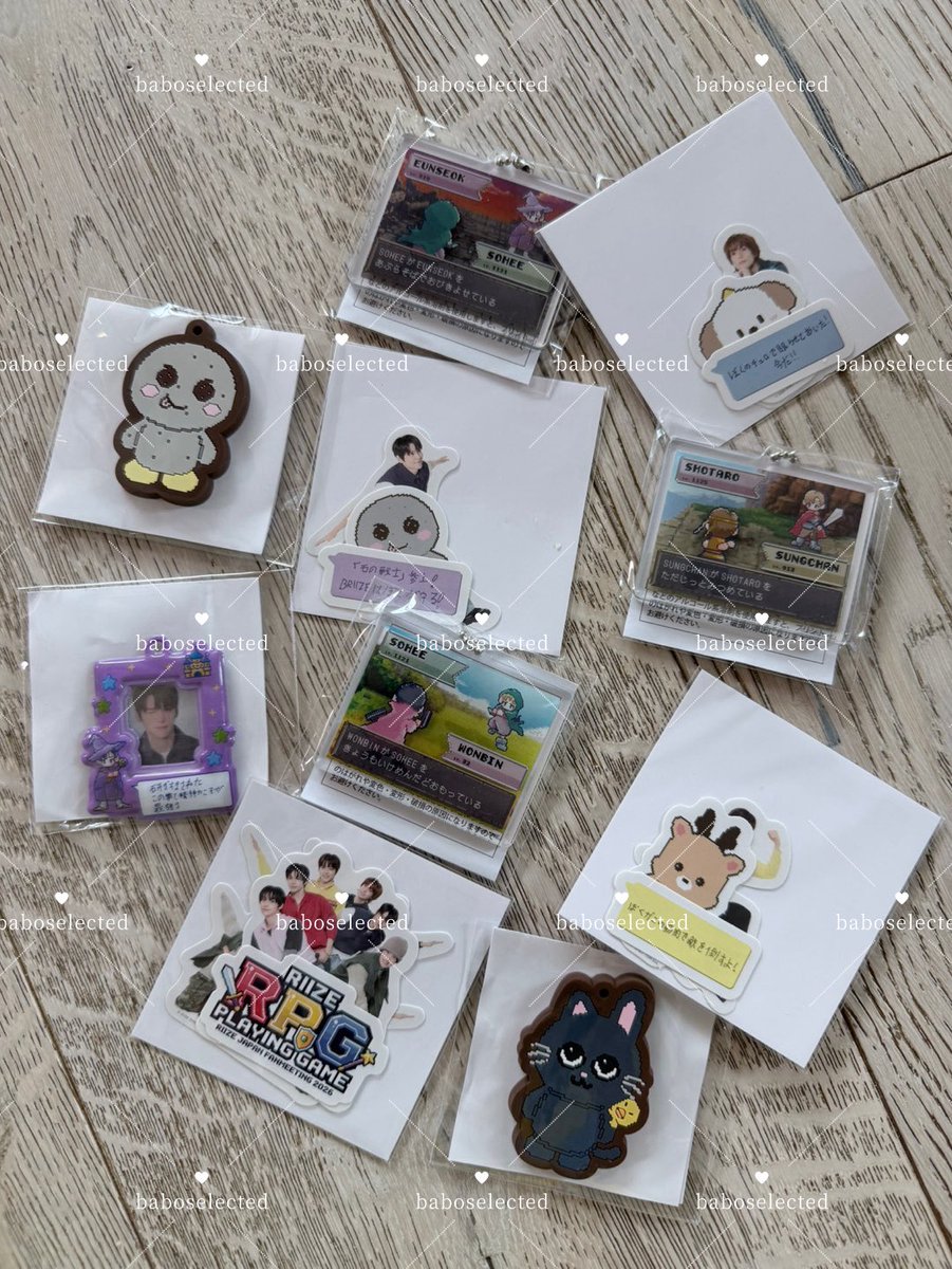 baboselected's tweet photo. wts / กาชาปอง random toy มีตญี่ปุ่น RPG 🧡

id holder อึนซอก 230
keyring ดลลี่ โทนยังด็อก 230 
สติ๊กเกอร์ อึนซอก แอนตัน ซองชาน รวม 130
keyring acrylic วอนบิน+โซฮี , โซฮี+อึนซอก , ซองชาน+โชทาโร่ 200

#ตลาดนัดRIIZE #ตลาดนัดน้องข้าว https://t.co/OPaGGNgRVq